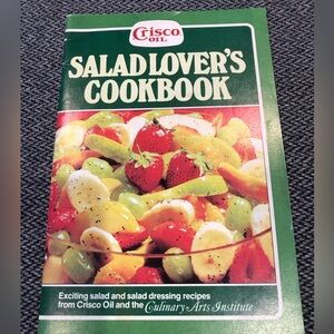 Vintage 1979 Crisco Oil Salad Lover‘s Cookbook